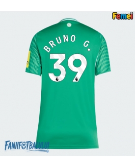Newcastle United Bruno Guimaraes #39 Tricou Fotbal Replică 2025-26 Femei Deplasare